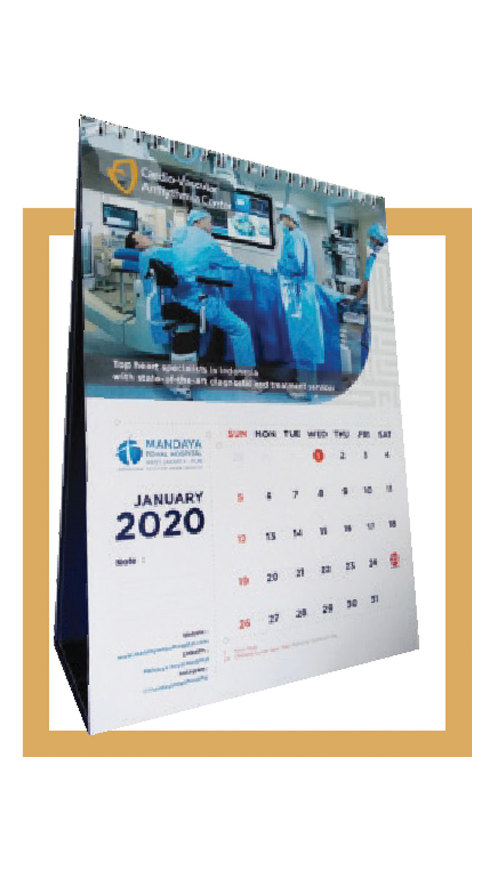 Promotional Desk Calendar